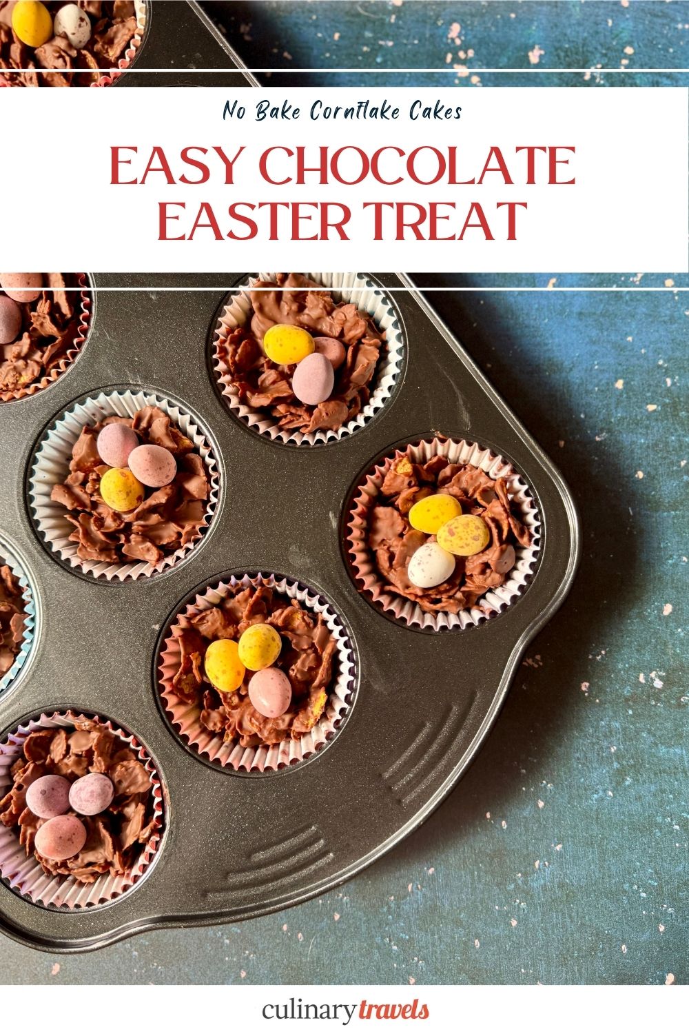 Easy Easter Cornflake Cakes (Only 3 Ingredients)